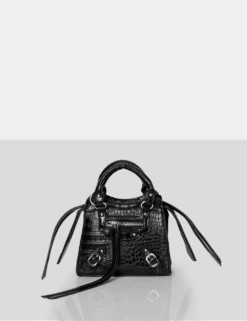 PUBLIC DESIRE - THE BEA BLACK MINI HANDBAG