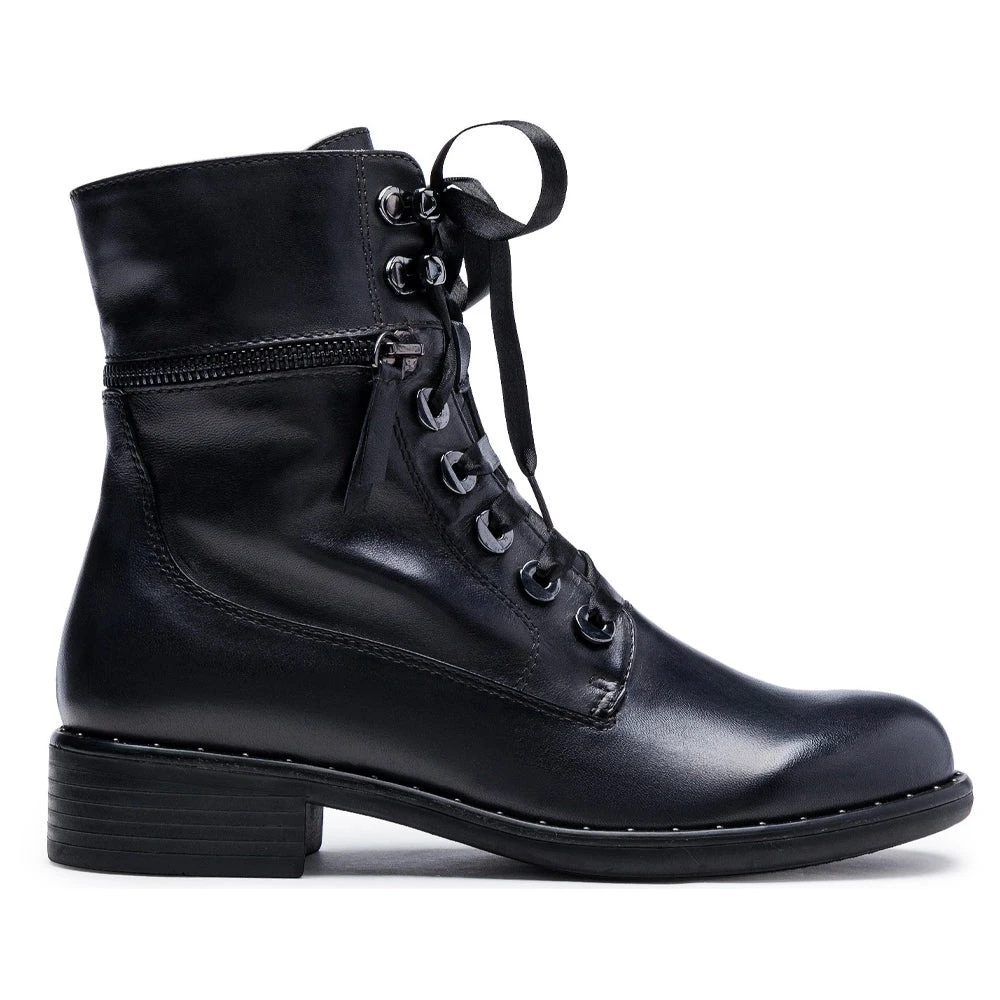 Regarde Le Ciel Roxana 04 Boot Black Delice Leather (Women's) 3 Regarde Le Ciel Roxana 04 Boot Black Delice Leather (Women's)