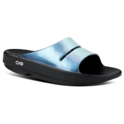 OOFOS OOahh Luxe Atlantis Slide (Women's) -Beautiful Shoes 1101ATLANTIS 2
