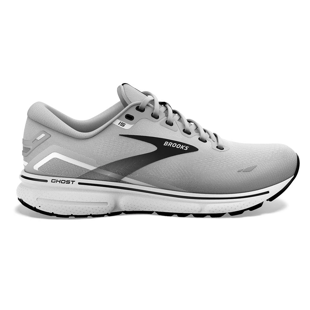Brooks Ghost 15 Running Shoe Alloy/Oyster/Black (Men's) 5 Brooks Ghost 15 Running Shoe Alloy/Oyster/Black (Men's) - Image 3