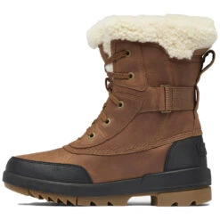 Sorel Tivoli™ IV Winter Parc Boot Velvet Tan Leather (Women's) -Beautiful Shoes 1915731242 3
