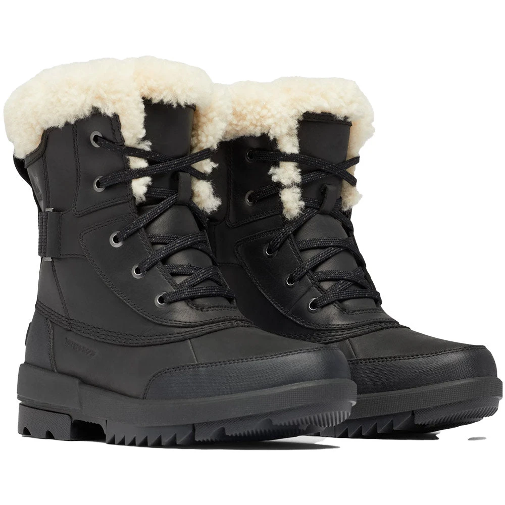 Sorel Tivoli™ IV Winter Parc Boot Velvet Black, Sea Salt Leather (Women's) 4 Sorel Tivoli™ IV Winter Parc Boot Velvet Black, Sea Salt Leather (Women's) - Image 2