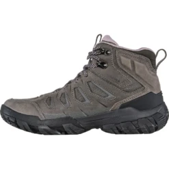 Oboz Sawtooth X Mid Charcoal Hiking Boots (Women's) -Beautiful Shoes 24002CHARCOAL 4