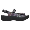 Wolky Jewel Black Multi Suede Sandal (Women's) -Beautiful Shoes 320449970