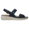 Wolky Santorini Denim Nubuck Sandal (Women's) -Beautiful Shoes 410411820