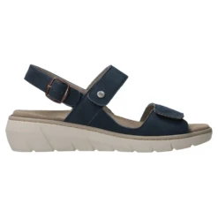 Wolky Santorini Denim Nubuck Sandal (Women's)