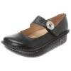 Alegria Paloma Mary Jane In Black Nappa (Women's) -Beautiful Shoes 601 1