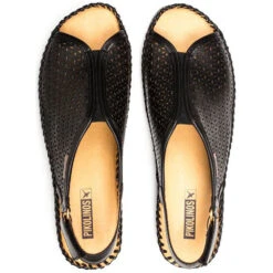 Pikolinos P. Vallarta 655-0720 Sandal Black (Women's) -Beautiful Shoes 655 0720 black 6