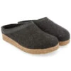 Haflinger GZL Slipper Clog Charcoal (Women's & Men's) 1 Haflinger GZL Slipper Clog Charcoal (Women's & Men's) -Beautiful Shoes 71300177