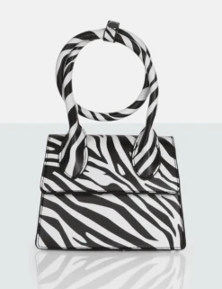 PUBLIC DESIRE - MILAN ZEBRA PRINT PU