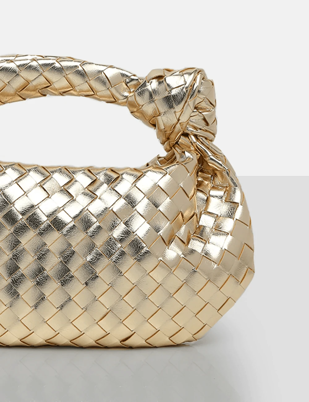 PUBLIC DESIRE -BLAME GOLD PU WEAVE 4 PUBLIC DESIRE -BLAME GOLD PU WEAVE - Image 2