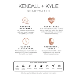 KENDALL + KYLIE: SMARTWATCH WITH PINK & BLACK STRAPS -Beautiful Shoes 900109R 42 O13 05 5b1f0b73 914f 4038 9cf2 6f9412f830eb