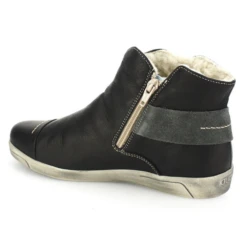 Cloud Footwear Aline Black Wool Lining Boot (Women's) 9 Cloud Footwear Aline Black Wool Lining Boot (Women's) -Beautiful Shoes ALINEBLK 1