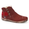 Cloud Footwear Aline Red Wool Lining Boot (Women's) -Beautiful Shoes ALINERED 1