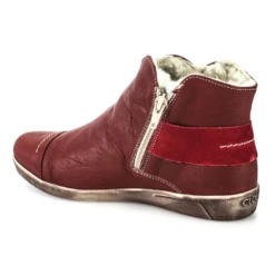 Cloud Footwear Aline Red Wool Lining Boot (Women's) -Beautiful Shoes ALINERED 2