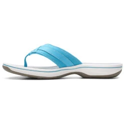 Clarks Breeze Sea Sandal Aqua (Women's) -Beautiful Shoes Aqu 3