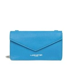 LANCASTER MINI POCKET BLEU AZUR BAG
