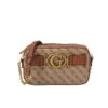 GUESS AVIANA LATTE/COGNAC BAG -Beautiful Shoes BROWNN1