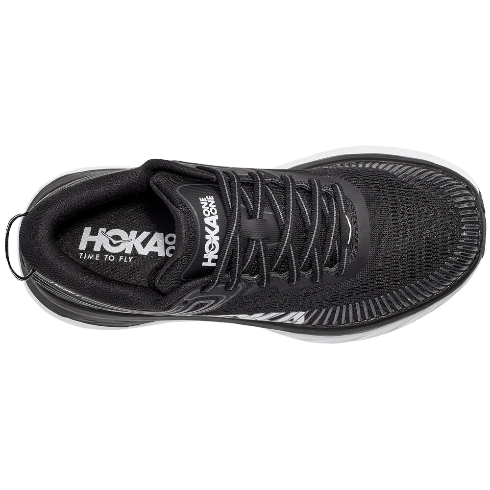 Hoka One One Hoka Bondi 7 Black/White (Women's) 7 Hoka One One Hoka Bondi 7 Black/White (Women's) - Image 5