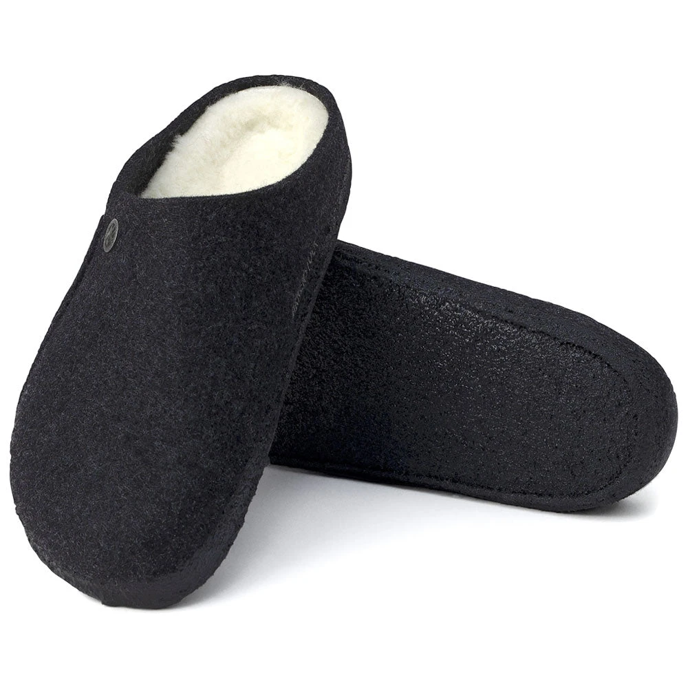 Birkenstock Zermatt Wool Slipper Black (Unisex) 4 Birkenstock Zermatt Wool Slipper Black (Unisex) - Image 2