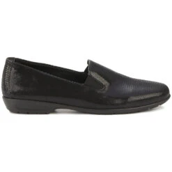 Walking Cradles Florence Slip-On Black Leather (Women's) -Beautiful Shoes Blk 3 4a52d17c 14f1 4596 bc78 e3a16ffd2821