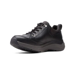 Clarks Wave 2.0 Vibe Black Leather (Men's) -Beautiful Shoes Blk 4 171e84f2 61d9 408b b006 bf6c158bc57b