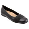 Trotters Samantha Black Gem (Women's) -Beautiful Shoes BlkGem 1