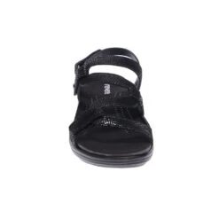 Revere Miami Sandal Black Lizard (Women's) -Beautiful Shoes BlkLiz 4 0f6de804 3acb 4731 bb48 61d51b8aedc3