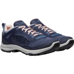 Keen Terradora Flex Waterproof Hiking Shoe Vintage Indigo/Peachy (Women's) -Beautiful Shoes Blu 4 daeb025c b49b 45d2 9f14 02c797c91e4e