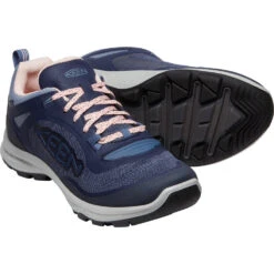 Keen Terradora Flex Waterproof Hiking Shoe Vintage Indigo/Peachy (Women's) -Beautiful Shoes Blu 6 aac105e7 019a 43d4 8c29 d780406f99cc