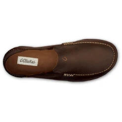 OluKai Moloā Slip-On Dark Wood/Dark Java (Men's) 8 OluKai Moloā Slip-On Dark Wood/Dark Java (Men's) -Beautiful Shoes Brn 3 10d1f3b8 0c57 4930 b21b 3eb977f93141
