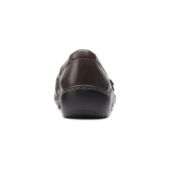 Clarks Cora Daisy Loafer Brown Tumbled Leather (Women's) -Beautiful Shoes Brn 6 92c956e7 85bd 4843 83bc b76824a2a995