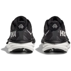 Hoka One One Hoka Clifton 9 Running Shoe Black/White (Men's) -Beautiful Shoes CLIFTON9BWHT M 5