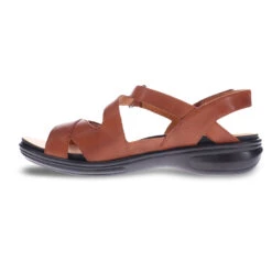 Revere Zanzibar Sandal Cognac (Women's) -Beautiful Shoes Cog 3