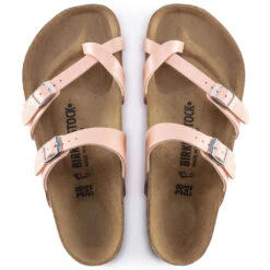 Birkenstock Mayari Birko-Flor Sandal Coral Peach (Women's) -Beautiful Shoes CorPea 3
