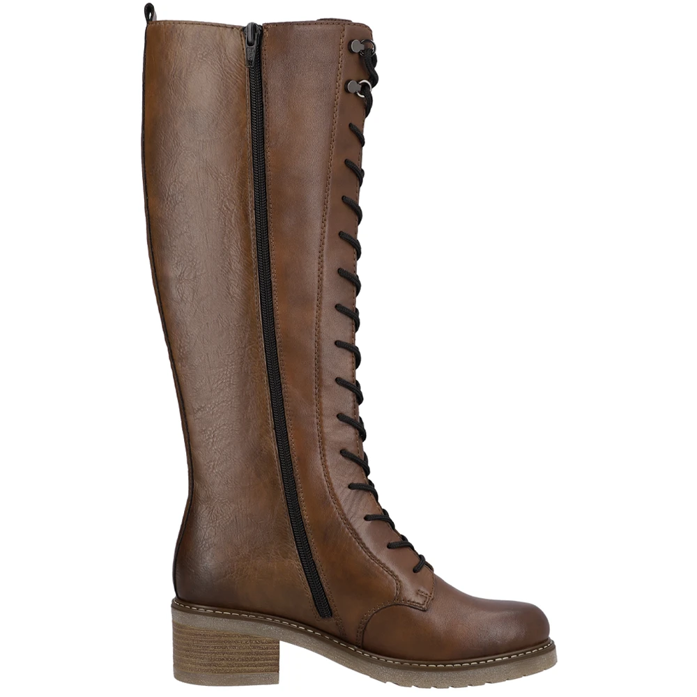 Remonte D1A74-22 Aida Tall Leather Chestnut Boot (Women's) 4 Remonte D1A74-22 Aida Tall Leather Chestnut Boot (Women's) - Image 2