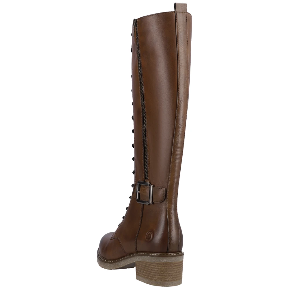 Remonte D1A74-22 Aida Tall Leather Chestnut Boot (Women's) 5 Remonte D1A74-22 Aida Tall Leather Chestnut Boot (Women's) - Image 3