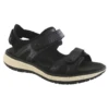 SAS Embark Black Ash Walking Sandal (Women's) -Beautiful Shoes EMBARKASH 1