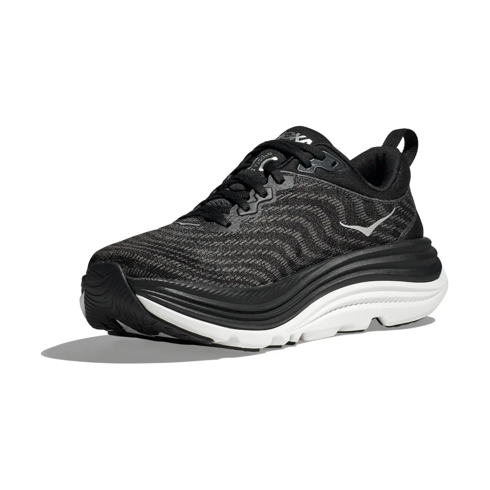 Hoka One One Hoka Gaviota 5 Black/White Running Shoe (Women's) 5 Hoka One One Hoka Gaviota 5 Black/White Running Shoe (Women's) - Image 3