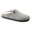 Birkenstock Zermatt Wool Slipper Light Grey (Unisex)