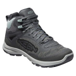 Beautiful Shoes 16 Keen Terradora Flex Mid Waterproof Hiking Boot Magnet/Cloud Blue (Women's)