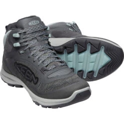 Keen Terradora Flex Mid Waterproof Hiking Boot Magnet/Cloud Blue (Women's) -Beautiful Shoes Gry 6 ec81ecb8 dbbd 452b aec2 e2ba9df836f8