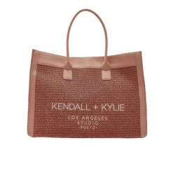 Kendall + Kylie KENDALL+KYLIE CAPRI PINK TOTE BAG