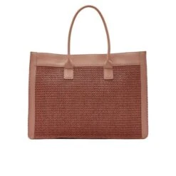 Kendall + Kylie KENDALL+KYLIE CAPRI PINK TOTE BAG -Beautiful Shoes KKPINKTOTE2