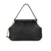 LANCASTER DREAM BLACK MINI GALET HANDBAG -Beautiful Shoes LANCBLK2