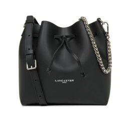 LANCASTER PUR BLACK ELEMENT BAG