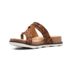 Clarks Brynn Madi Sandal Leopard Leather (Women's) -Beautiful Shoes Leo 4 98bb23dd 28b0 4bcd a31e f5c4246070a6