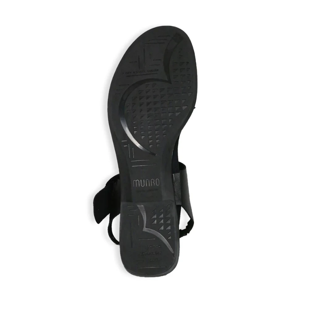 Munro Cleo Black Sandal (Women's) 6 Munro Cleo Black Sandal (Women's) - Image 4