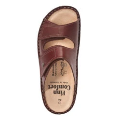 Finn Comfort Jamaica Sandal Brandy Country (Women's) -Beautiful Shoes MAR00036D