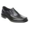 Ecco Helsinki Bike Toe Slip-On Black Leather (Men's) 1 Ecco Helsinki Bike Toe Slip-On Black Leather (Men's) -Beautiful Shoes MAR00216